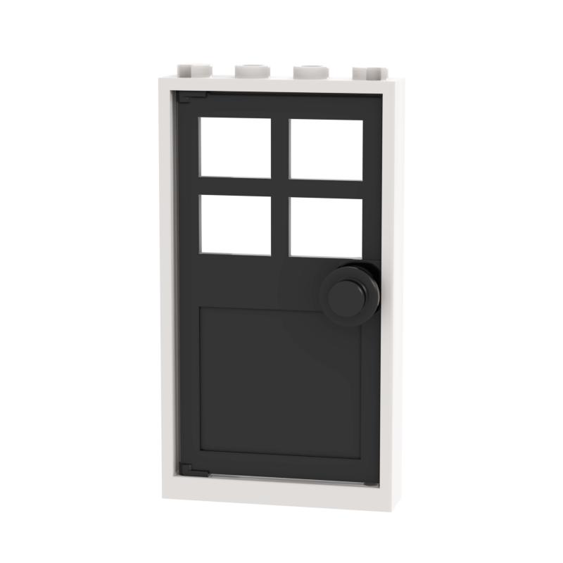 Tür Fenster Bausteine Kompatibel Große Marke Kinderspielzeug 60596 60623 6141 Frühes Lernen MOC Bildung Geschenke