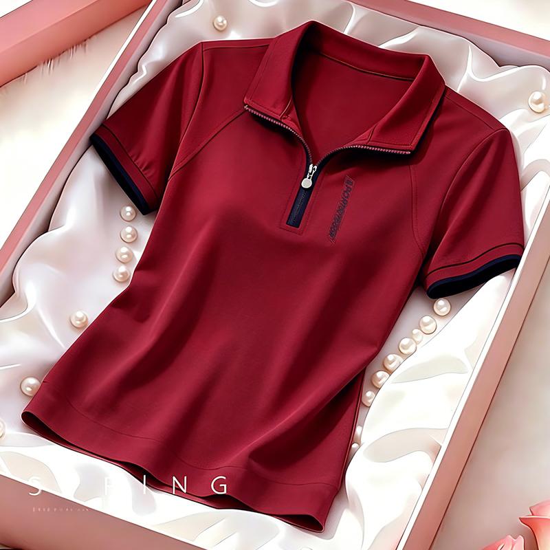 Short Sleeved Sports T-shirt Women's Summer Loose Casual T-shirt
