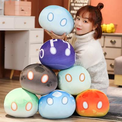 Genshin Impact Slime Doll Cartoon Anime Game Stuffed Soft Pillow Cushion Doll Gifts For Boys Girls