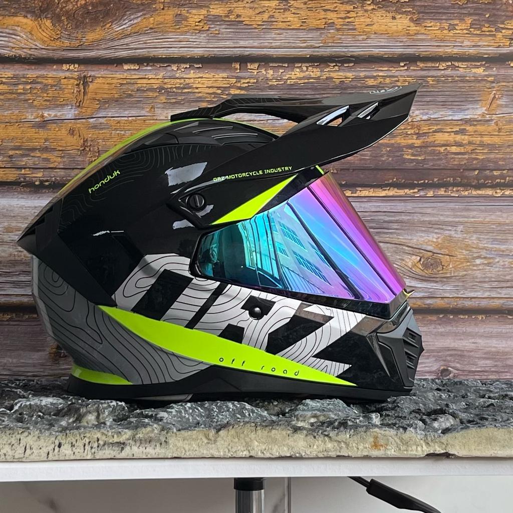 ORZ-819 off-road rally motorcycle helmet DOT certified MTB ATV motorcycle off-road motorcycle anti glare