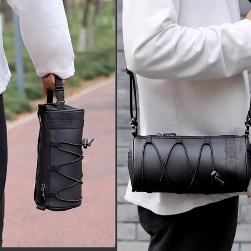 Large Capacity Bike Frame Storage Bag Regulable Front Tube Bicycles Organizers for Commuting Accessories