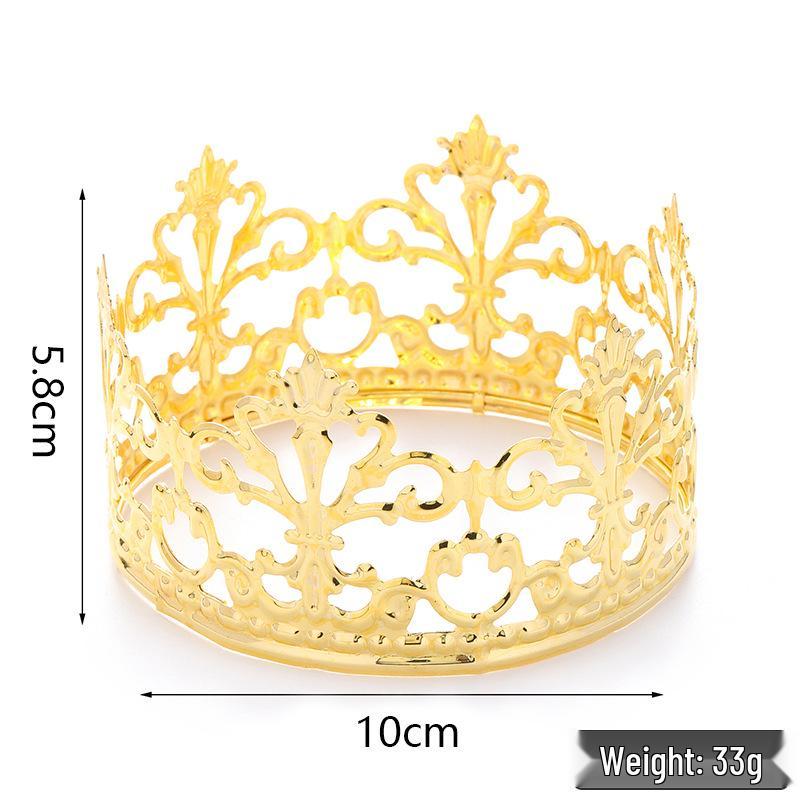 

Корона-букет со стразами: Золотой, Серебряный и Розово-золотой Аксессуар для торта с Жемчужными Акцентами, Микс & Матч