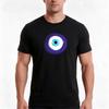 Evil Eye Tshirt Summer Casual Cotton Tee Oversized Streetwear Tops Vintage Graphic Print Loose Fit Short Sleeve