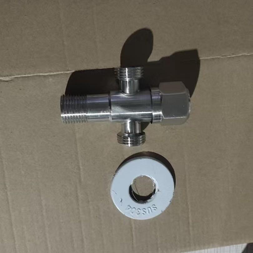 304 Stainless Steel Shower & Bidet Spray Gun Set for Shampooing, Toilet Flushing, with Small Nozzle