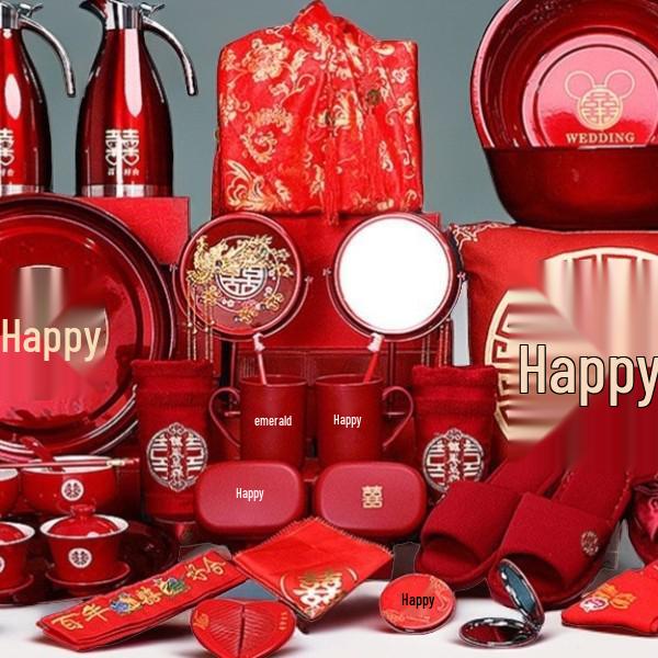 Bride's Dowry Set: Creative Wedding Items Collection