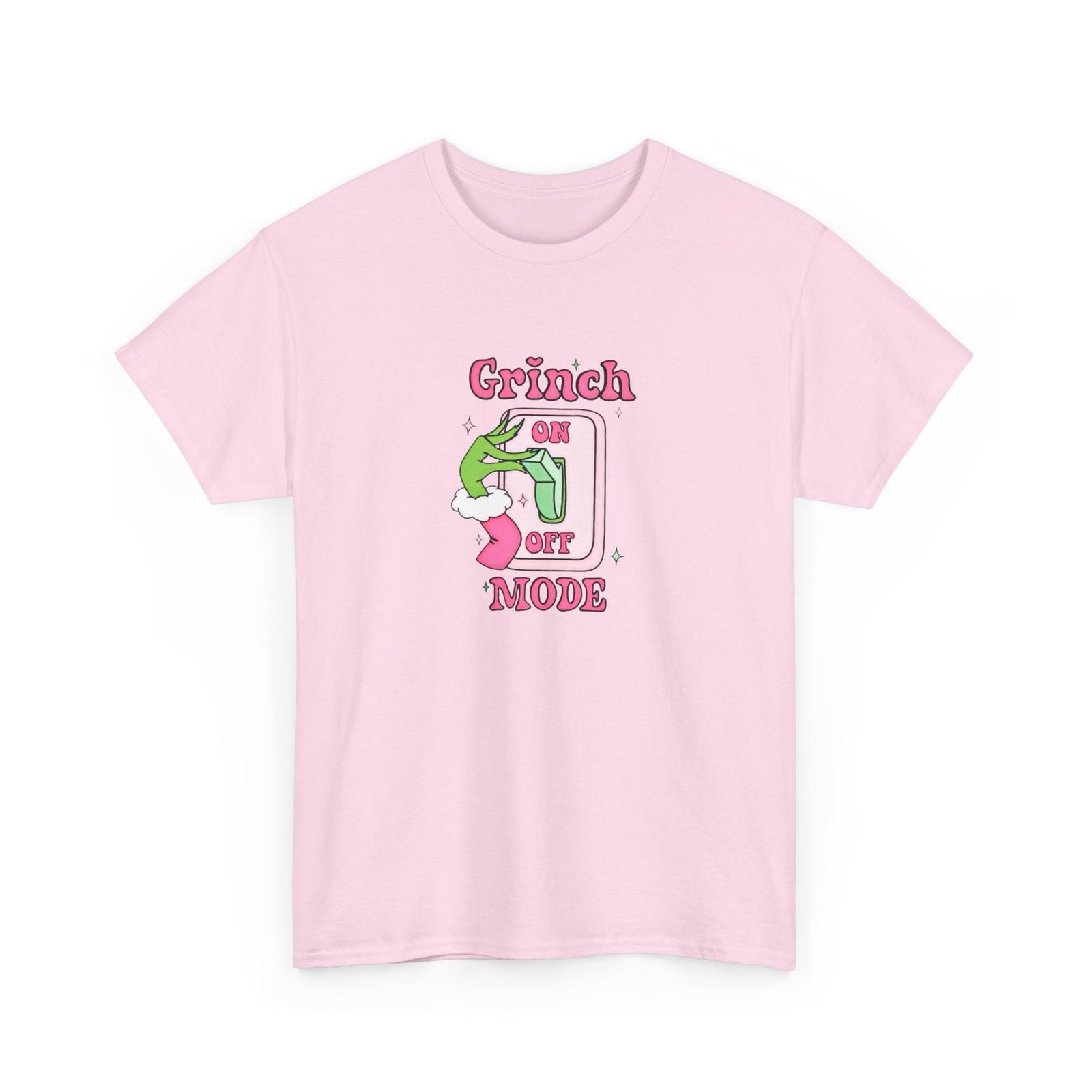 Grinch Mode Off On Christmas T-Shirt Holiday Tee Unisex Christmas Shirt XXXL