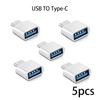 Mini Type-C  to USB Adapter 3.0 USB-C  Male OTG A Female Data Connector For MacBook ProiPadMini 6/ProMacBookAirType CDevice