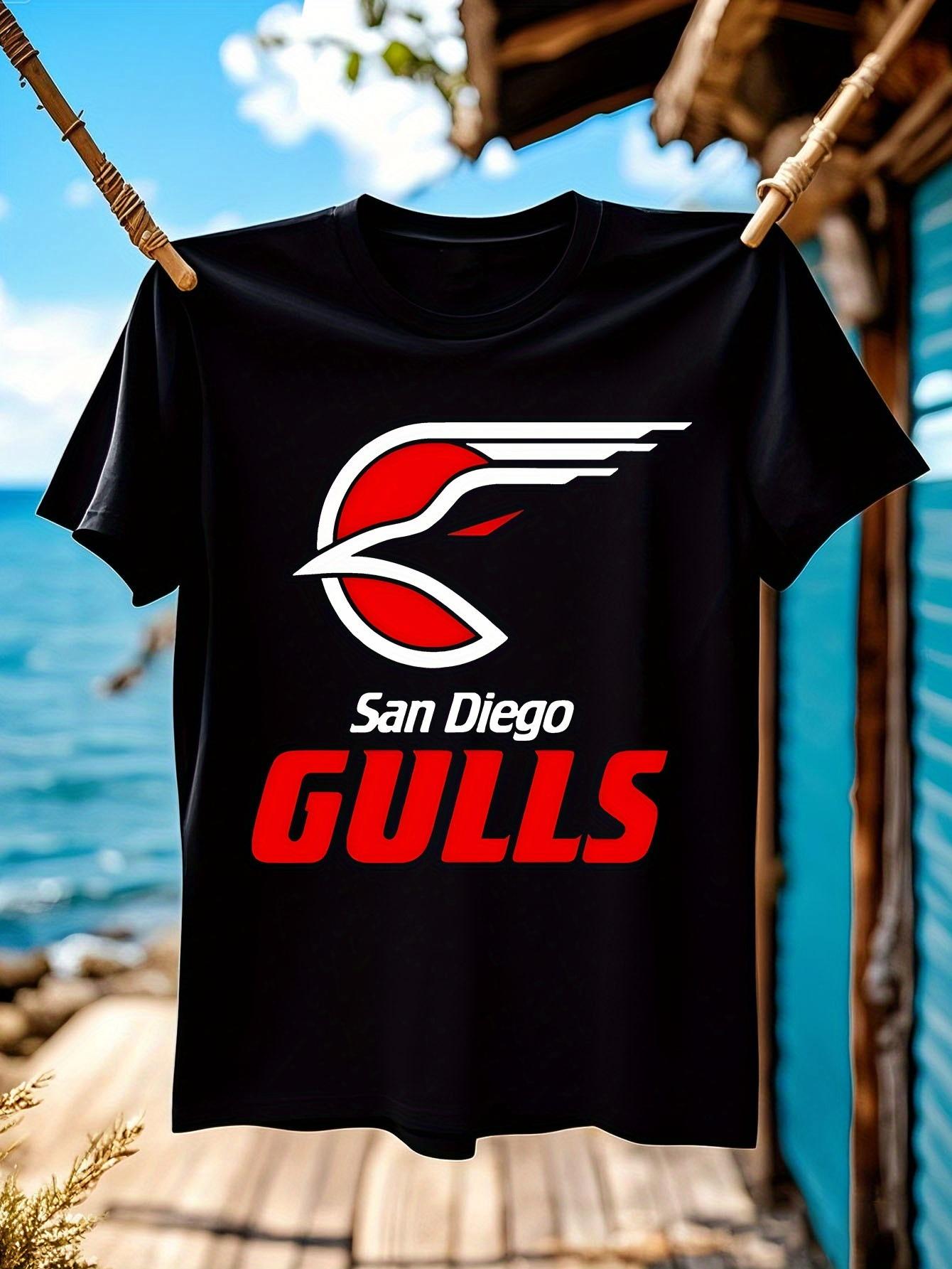 San Diego Gulls Vintage Tshirt Vintage Hockey Tee - WHL M... XXXL