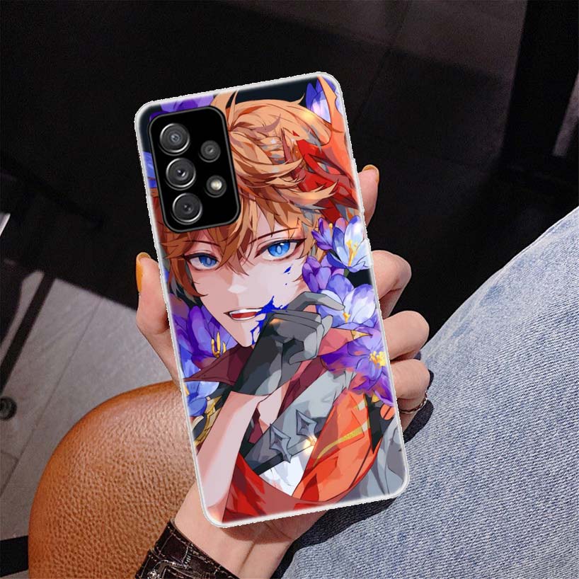 

Чехол для телефона Genshin Impact Raiden Shogun Baal для Samsung Galaxy A51 A71 A50 A70 A40 A30 A20E A10 A41 A31 A21S A11 A01 A6 A Samsung A9 2018