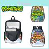 My Singing Monsters Cartoon-Rucksack für Kinder, 20 Liter Fassungsvermögen