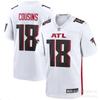 NFL Atlanta Falcons Football Jersey Men Women Short Sleeve Cotton V-Neck Athletic Wear Rugby Basketball Training