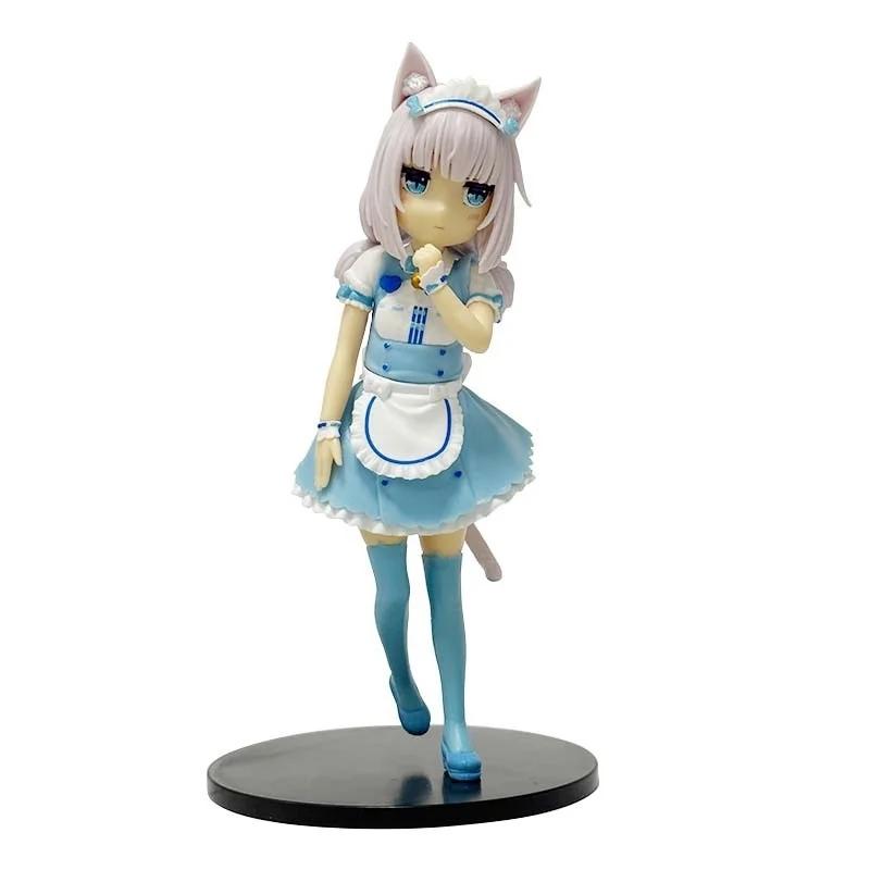 18CM Anime NEKOPARA Figure Chocola And Vanilla Cute Stand Animation Model Toys Gifts Collection Decoration Ornaments PVC