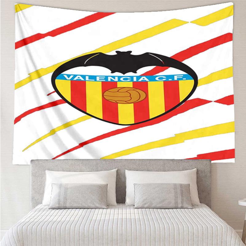 Valencia Cf Crest Design Tapestry Hanging for Bedroom,Livingroom, Playroom,Decor Art Room Wall Tapestry Holiday and Birthday Gifts