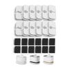 12er Pack Ersatzfilter für Dockstream kabellose Katzen-Trinkbrunnen PLWF005/PLWF115/WF105, Haustier-Brunnenfilter