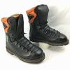 TREEME Forestry Protective Boots Made In Italy Leather Steel Toe Size 44 (Approx. 28.028.5cm) Black Work Leather/Forestry Civil Engineering