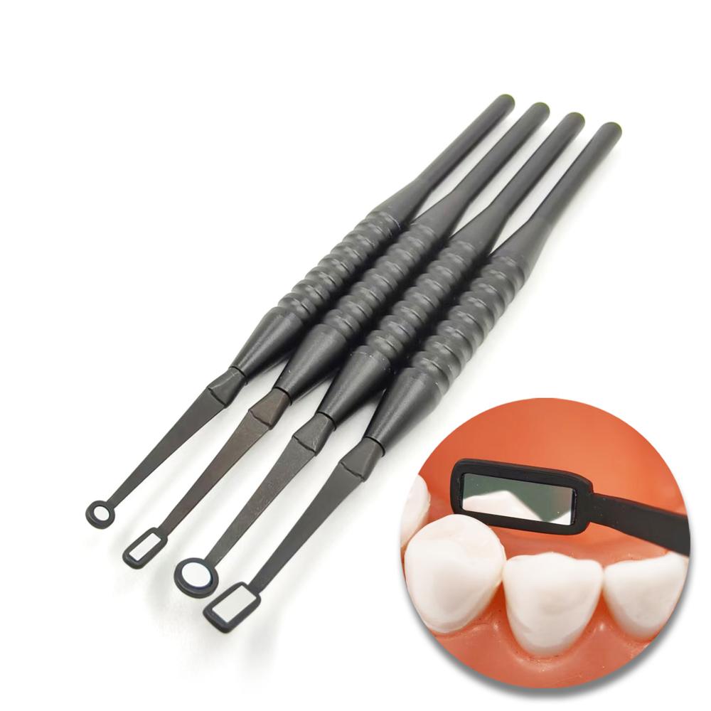 Dünner Dental-Mikro-Mundspiegelreflektor mit abnehmbarem Griff, autoklavierbares Odontoskop, multifunktionales Prüfwerkzeug