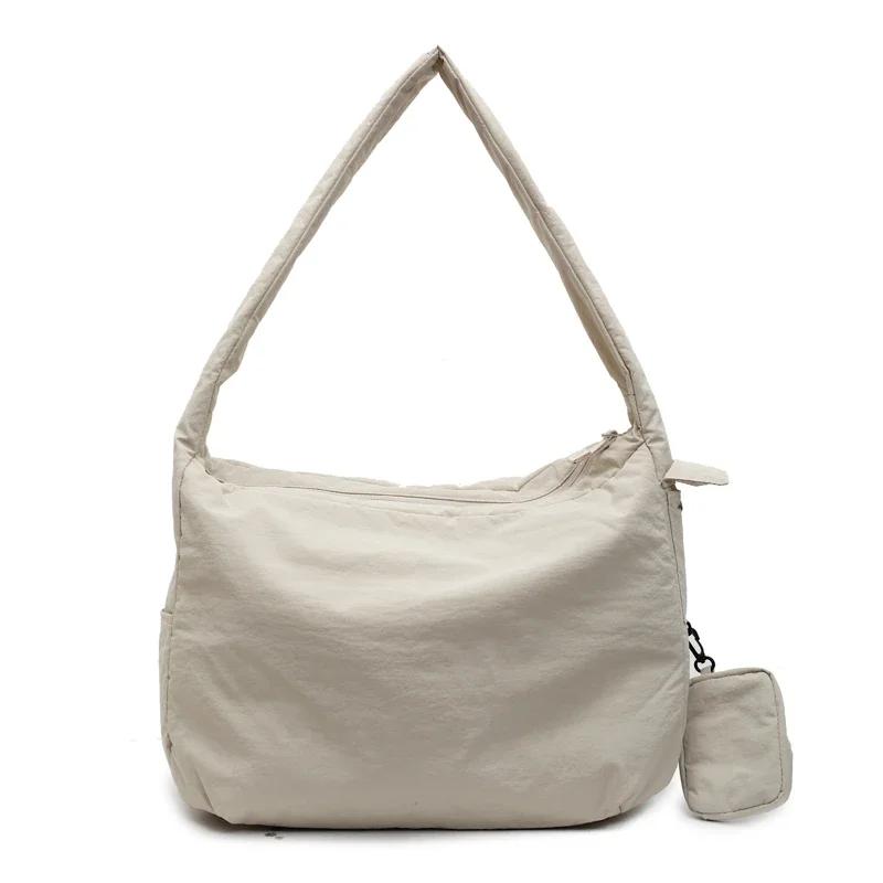Large Capacity Simple Solid Design Women's Tote Bags High Quality Casual Versatile Super Cool Stylish Shoulder & Crossbody Bags
