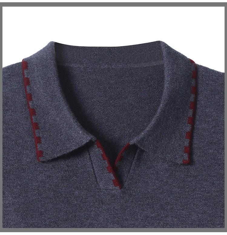 Women's 2025 Autumn Loose Lapel Wool Sweater - Versatile, Stylish Knit Top