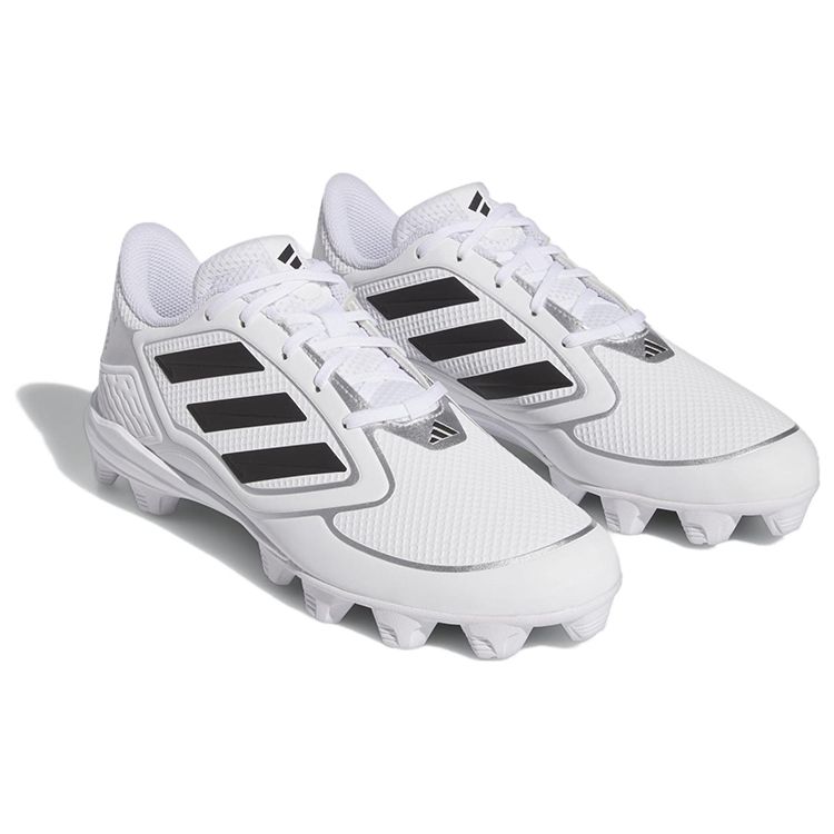 Adidas  PureHustle 3 MD White Black Women Sneakers Cloud-White Core-Black Silver-Metallic IG7139