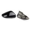 For Volkswagen GOLF 6 VI MK6 GTI R Line R20 Touran Carbon Fiber Pattern Mirror Case Black Side Wing Rearview Mirror Cover