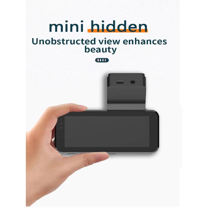 2.5K+1080P 3.39inch Dash Cam Camera  App WiFi 24h Parking Monitor Night Vision Dvr Front and Rear Video Registrator
