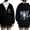 Ado World Tour 2025 Hibana Zipper Hoodie Men Women Clothing Fashion Japanese Style Streetwear Unisex Casual Fleece Zip Up Jacket