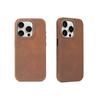 IPhone 15 Plus Case Pro Max Full Cover Magsafe Compatible Leather Back Shockproof