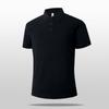 Eis-Seide Kurzarm-POLO-Shirt Gestricktes Kurzarm-Poloshirt für Herren