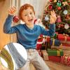 PVC Xmas Tree Ball Ropes Silver Xmas Tree Lanyard Christmas Rope  Christmas Drop