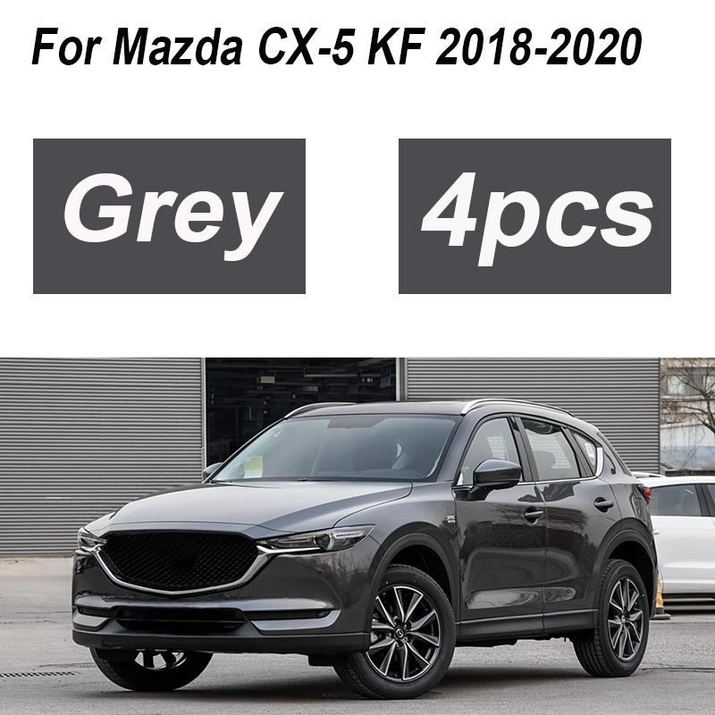 For Mazda CX-5 KF Accessories 2017- MK2 4PCS Painted Front Mudguards Splash Guards Rear Muds Fenders Wheels Car Accessories