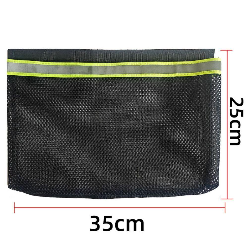 Reinforced Boat Storage Organizer Mesh Self Adhesive Wall Mounted Tackle Holder  Fishing Gear