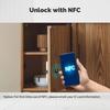 Für Tuya-kompatibles intelligentes Schubladenschloss IC-Karte NFC schlüsselloser Zugang für Holzschränke Schließfächer Weißes ABS-Material
