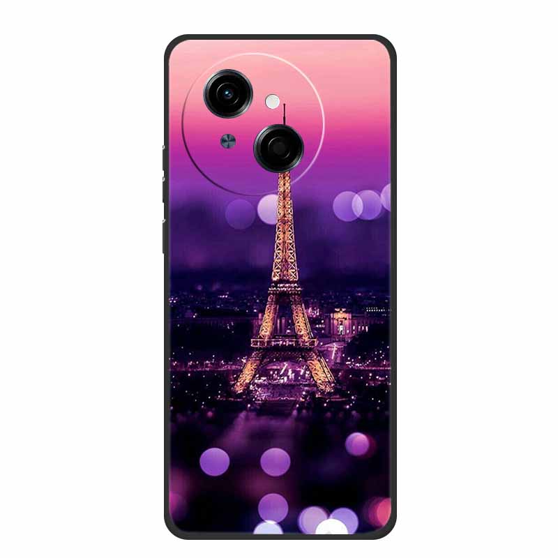 For Tecno Spark Go 1S Case KL4h Coque Popular Black Silicone Soft Back Cover Case For Tecno Spark Go 1 S Phone Case Cover 6.67"