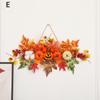 Halloween Decoration Maple Leaf Pumpkin Decorative Pendant Harvest Festival Wall Hanging Props Autumn Fall Decor