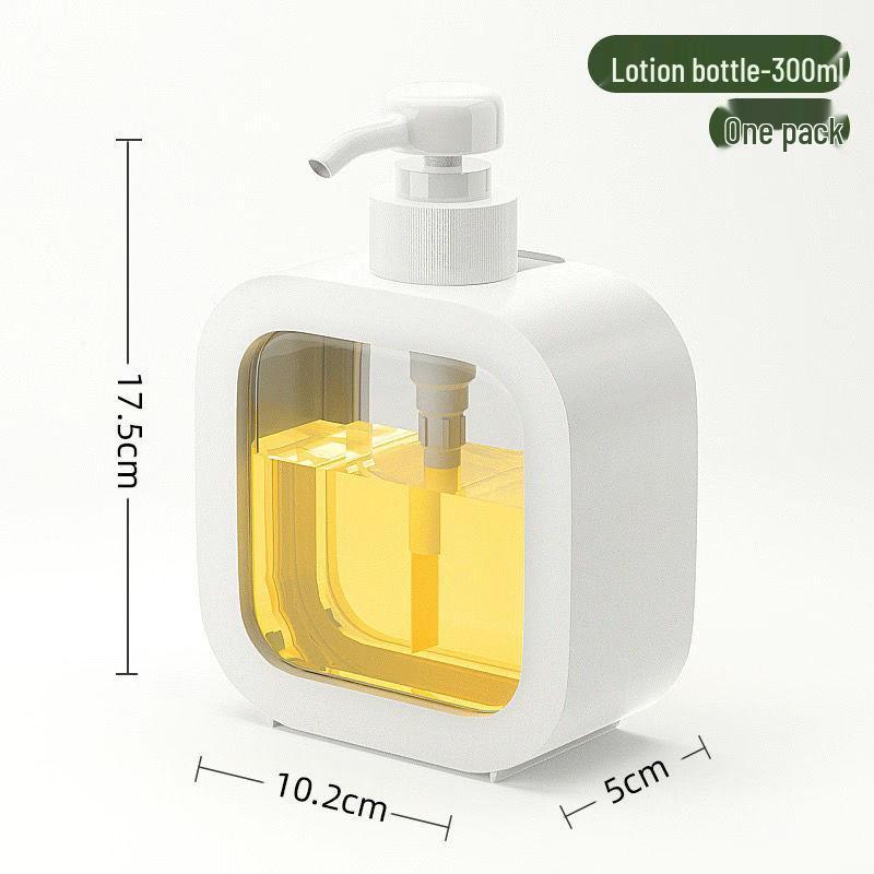 

Large Capacity Travel Dispenser Bottles: Shampoo, Lotion, Shower Gel, Press-Type, Empty, Plastic