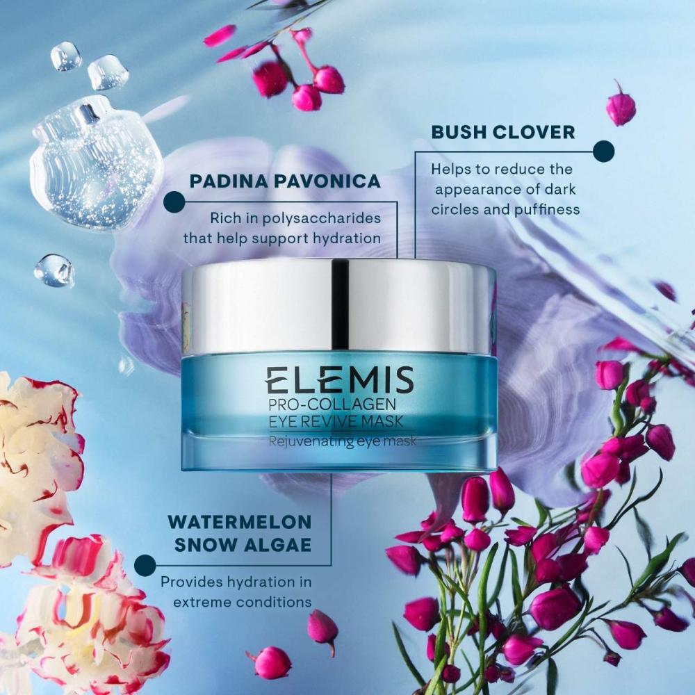 Elemis Pro Collagen Brightening Eye Revive Mask 0.5 Oz   15 Ml