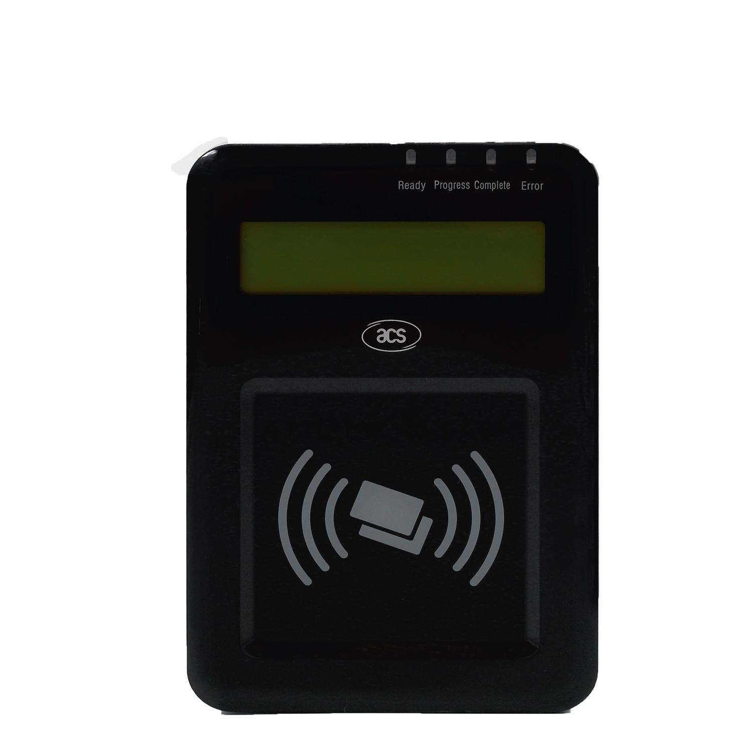 Visual Vantage USB NFC Card Reader With LCD Display ACR1222L