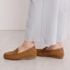 HIMIKO/Himiko/Punched Leather Moccasins/651114 Brown 235