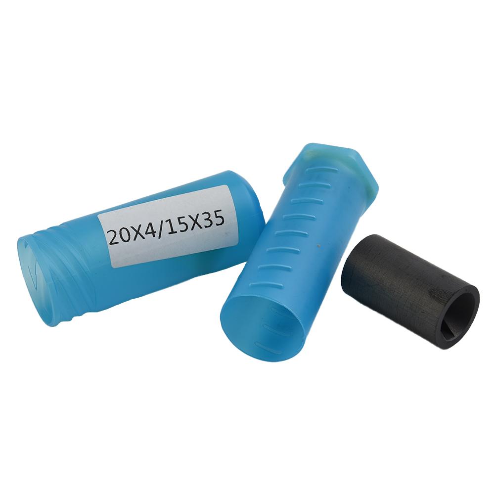Boquilla de Carburo de Boro de 35×20 mm Boquilla de Chorro de Arena Boquilla de Chorro de Arena por Aire Boquilla de Chorro de Arena de Carburo de Boro con Agujero Plano de 15*4 mm