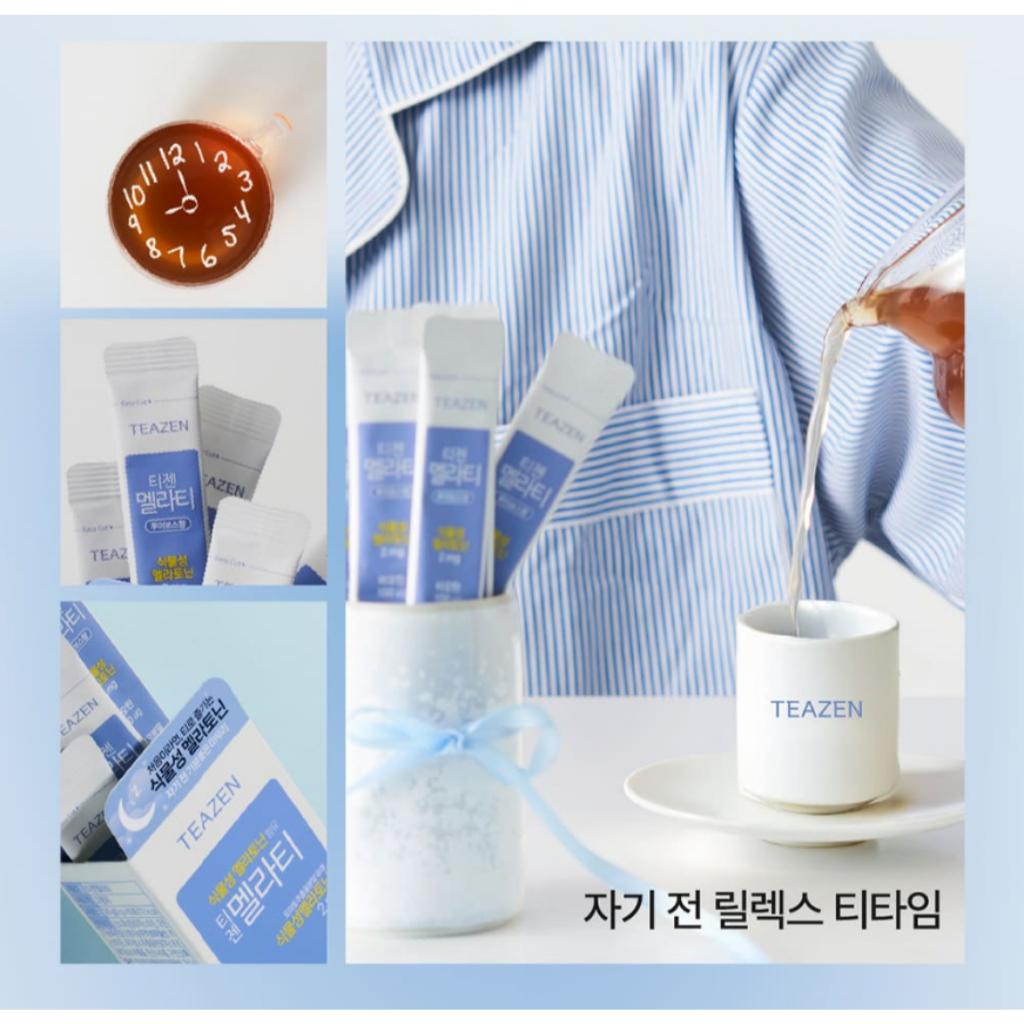 Teazen Mela Tee & Mela Gelee/Melatonin-Tee/Melatonin-Gelee/Teazen Tee&Gelee