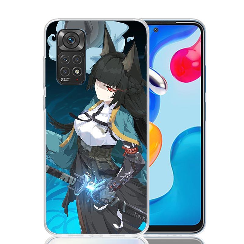 Zenless Zone Zero Hoshimi Miyabi Phone Case For Xiaomi Redmi Note 15 14 13 12S 12 Pro Plus 11S 11E 11 11T 10S 10 Art Soft Patter