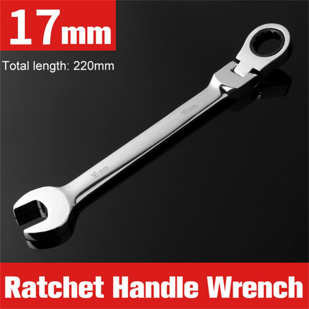 Metric Gear Spanners Durable Multifunctional Combination Ended Spanner Kits Car Hand Tools Combination Ratchet Wrenches Steel