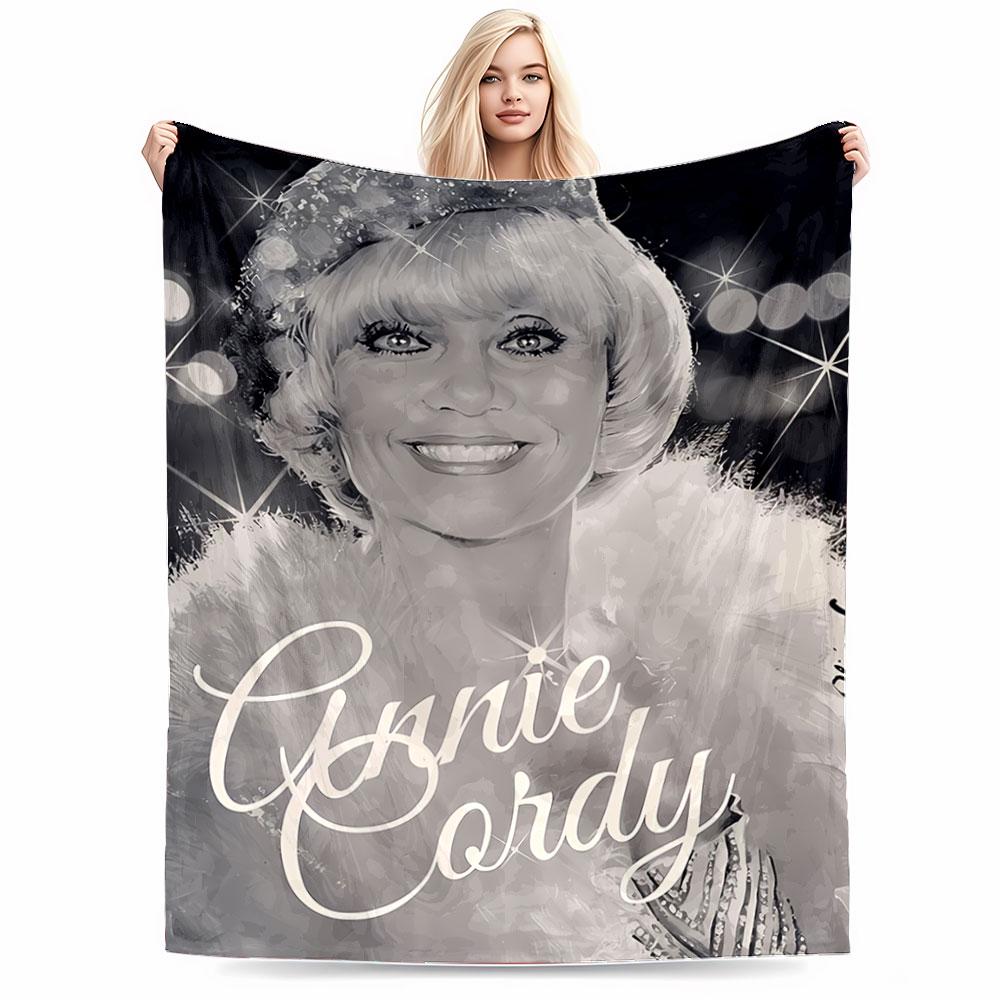 Retro Glamorous Style Blanket for All Seasons Blanket Lunch Break Throw Gift