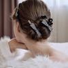 Eve Crystal Ribbon Hair Clip JC020SA