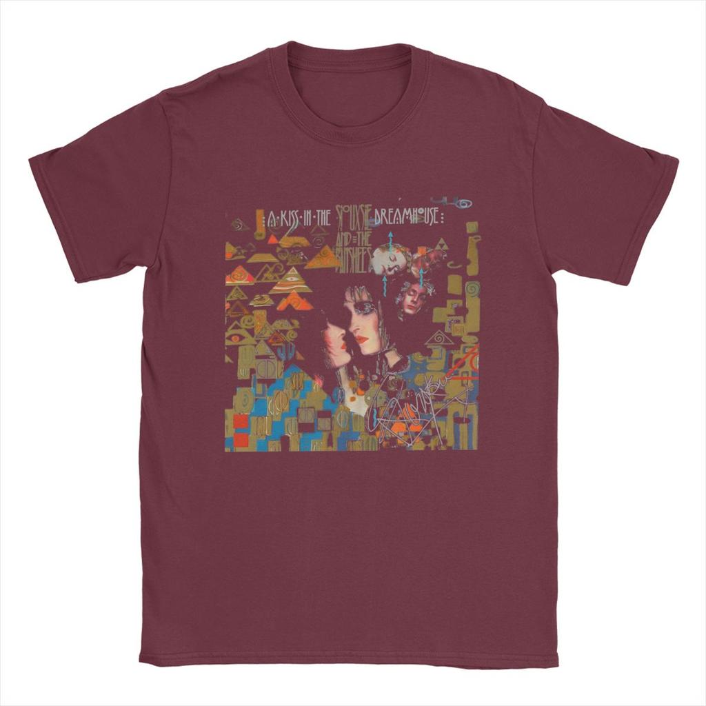 Siouxsie And The Banshees A Kiss In The Dreamhouse T-Shirts Men Pure Cotton Tees Short Sleeve T Shirt Party Clothing