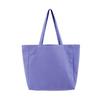 Canvas Tote Bag With Solid Color For Shopping And Gift Use