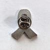 Pink Ribbon Brooch Official Breast Cancer Awareness Lapel Pins for Women Charity Accessory for Social Events Parties Gifts