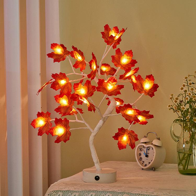 Cross-Border Hot Selling LED Tree Lights: Indoor Christmas Decorative and Birthday Gift Night Light Strip