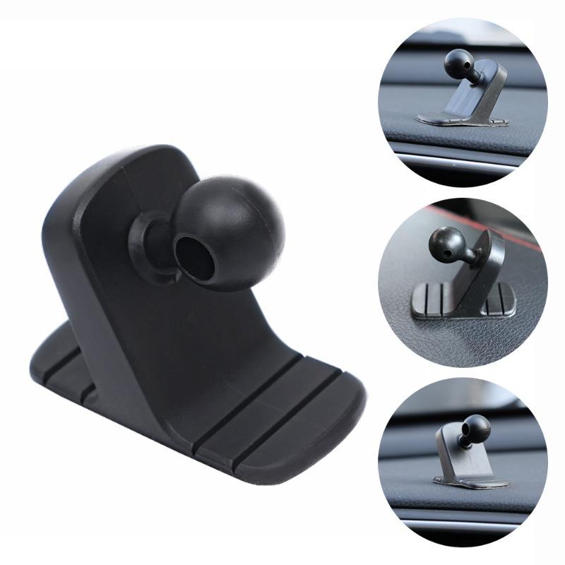 Universal Car Dashboard Mobile Phone Holder Ball Head Adsorption Mobile Phone Holder Base Fixed Portable Holder Car Accessories