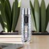 1Pc Rechargeable Mini Keychain Flashlight With 10 Modes And Magnetic Base - Ideal For Camping And Outdoor Activities